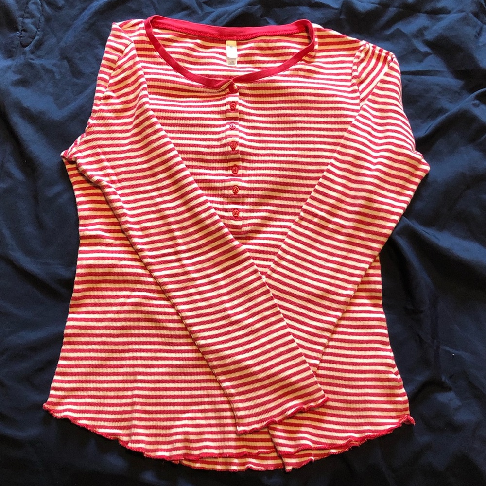 GAP Body Long Sleeve Pajama Top